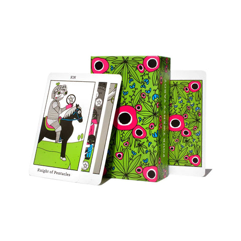 Four Twenty Tarot Deck & Guidebook 78 Cards Cannabis 420 by Row House