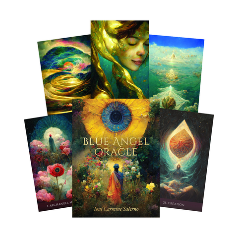 Blue Angel Oracle Cards Deck And Guidebook T.C.Salerno Blue Angel Publishing NEW