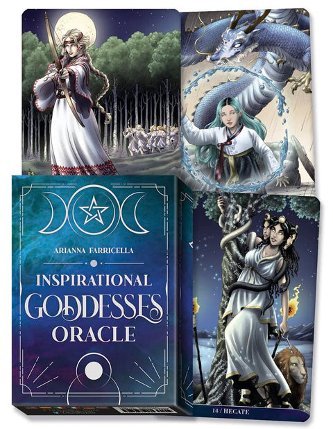 Inspirational Goddesses Oracle Cards Deck & Guidebook Female World Lo Scarabeo