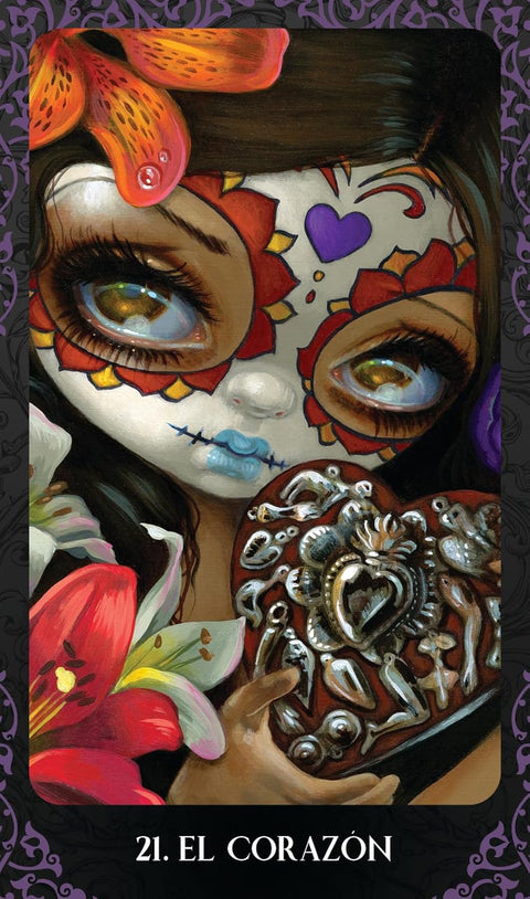 Blue Angel The Halloween Forever Oracle Cards Deck & Guidebook