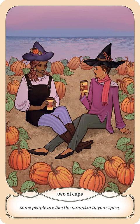 Cozy Witch Tarot Card Deck & Guidebook by Amanda Lovelace Janaina Medeiros