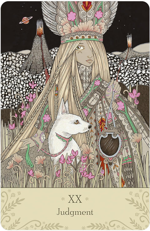 Universal Folk Tarot Cards Deck & Guidebook Healing US Games Systems