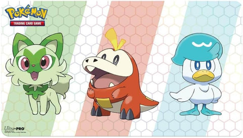 Ultra PRO Pokémon Paldea Starters Playmat, Sleeves, Deck Box Bundle