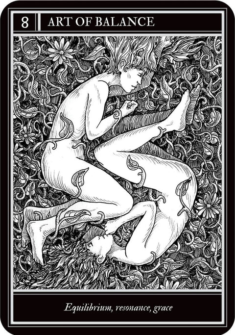 Coven Oracle Cards Deck by Rockpool Publishing 36-Card Set with Guidebook