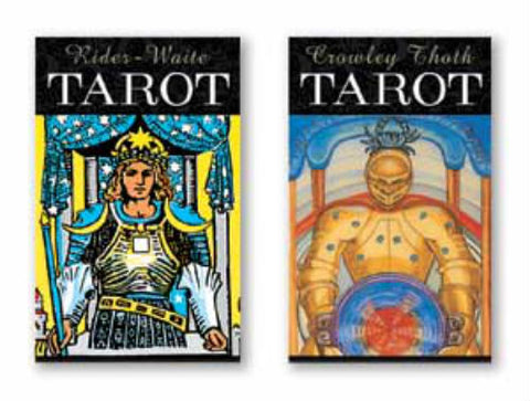 Complete Tarot Kit Rider-Waite & Thoth Decks with Guide Book US Games