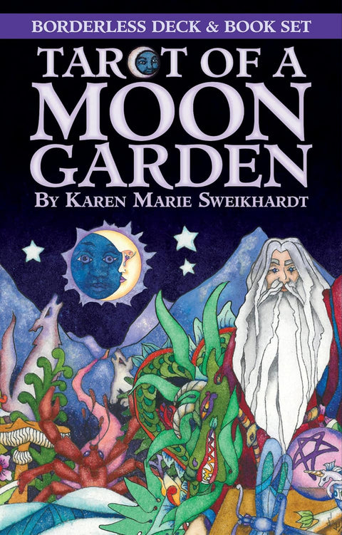 Tarot Of A Moon Garden Cards Deck Borderless Animals US Games Systems