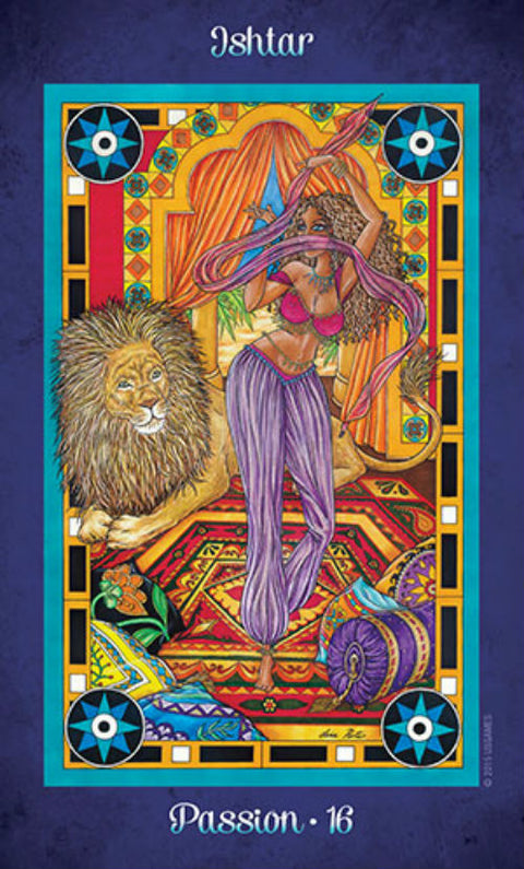 Journey to the Goddess Realm Oracle Card Deck by US Games Systems