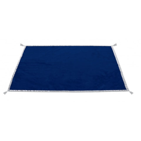 Lo Scarabeo Dark Blue Velvet Embroidered Tarot Cloth Large 120x80cm