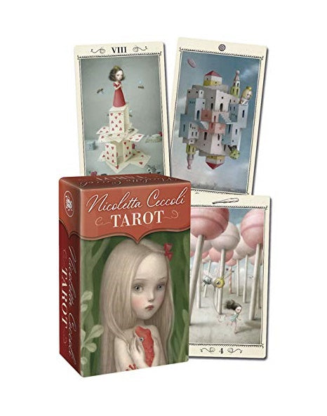 Nicoletta Ceccoli Mini Tarot Deck 78 Cards Pocket Size Lo Scarabeo