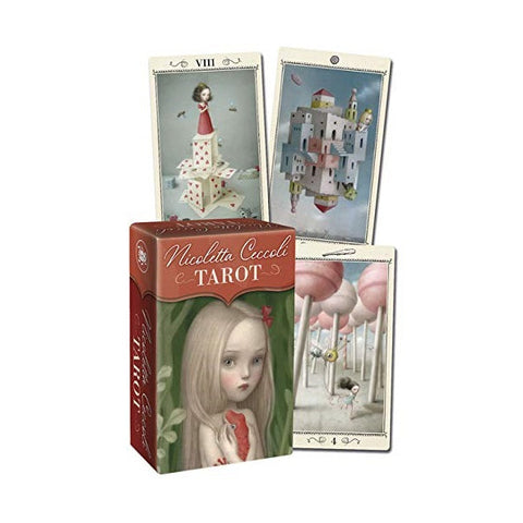 Nicoletta Ceccoli Mini Tarot Deck 78 Cards Pocket Size Lo Scarabeo