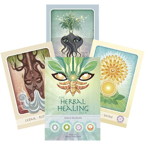 Herbal Healing Deck Cards Book Schiffer Publishing Baldwin Verkamp NEW