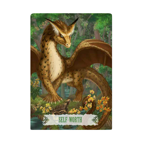 Dragon Wisdom Oracle Cards & Guidebook Set by Earth Dancer