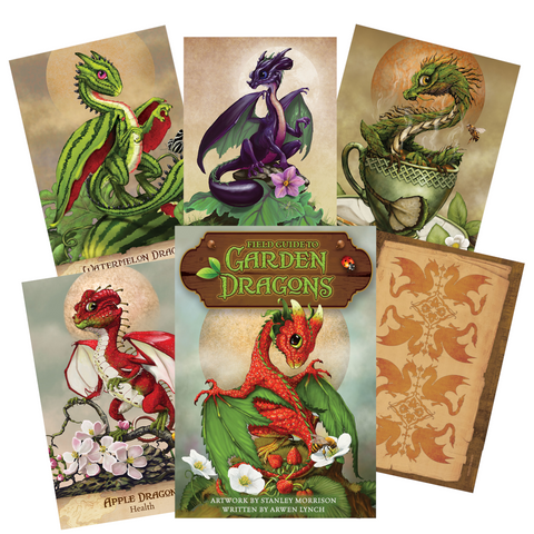 Field Guide to Garden Dragons Oracle Cards Deck & Book Set US Games