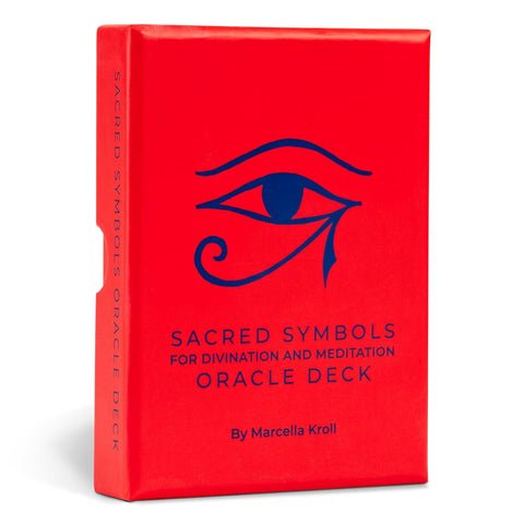 Sacred Symbols Oracle Cards 50-Card Divination Deck & Guidebook Sterling