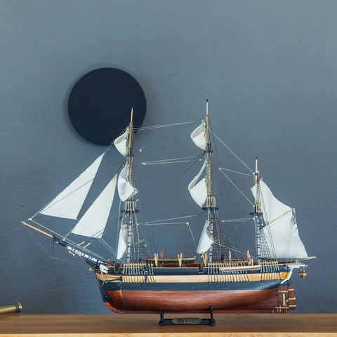 OcCre HMS Erebus Wooden Model Ship Kit 1:75 Scale, 3173 Parts