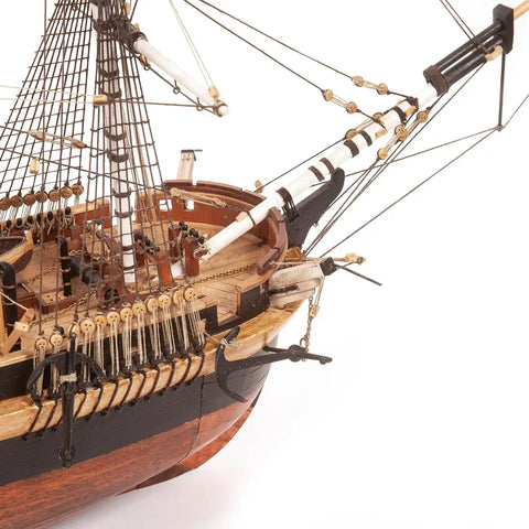 OcCre HMS Erebus Wooden Model Ship Kit 1:75 Scale, 3173 Parts