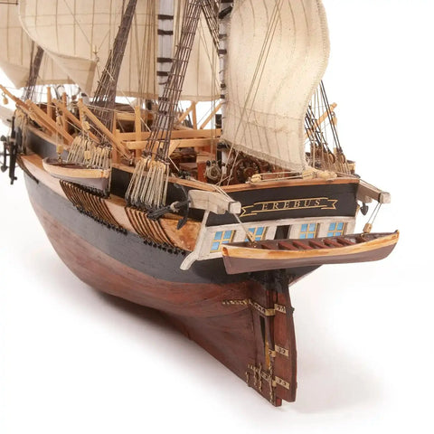 OcCre HMS Erebus Wooden Model Ship Kit 1:75 Scale, 3173 Parts