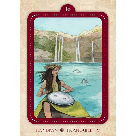 Spirit of the Drum Oracle Cards Deck & Guidebook by Rockpool Publishing