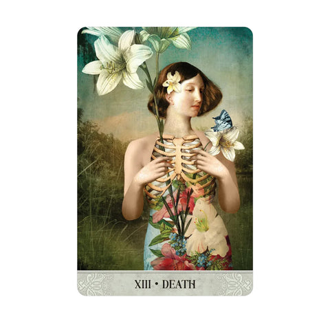 Tarot of Mystical Moments Mini Borderless Deck by US Games Systems