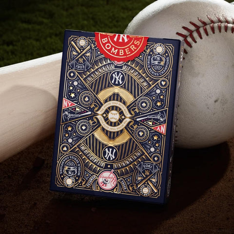 Theory11 New York Yankees Premium Playing Cards Deck MLB Gold Foil Embossed Sealed USA