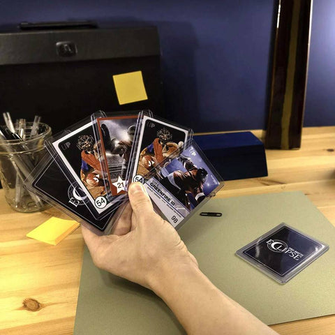25x Ultra PRO Clear 3"x4" Regular Card Toploaders 35pt Protective Sleeves