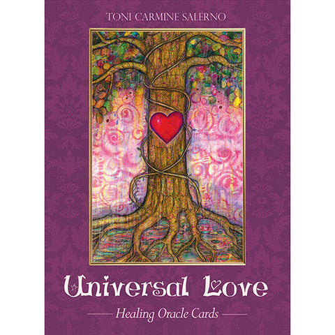 Universal Love Healing Oracle Cards Deck by Toni Carmine Salerno Blue Angel