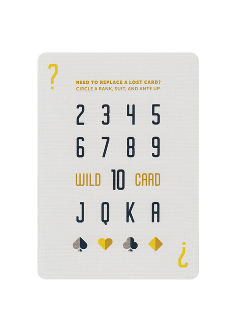 DKNG Yellow Wheel Playing Cards Poker Deck Bicycle Style Made in USA