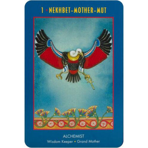The Anubis Oracle Cards Deck & Guidebook Egyptian Divination Set