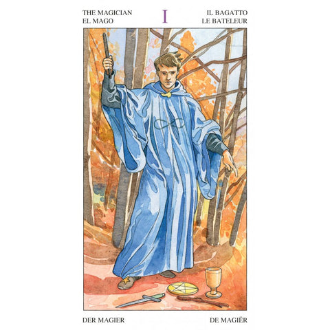 The Sorcerers Tarot Deck 78 Cards by Antonella Castelli Lo Scarabeo