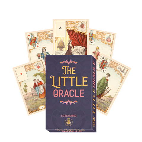 The Little Oracle Cards Deck Lenormand Sibyls Miniature Pocket Lo Scarabeo NEW