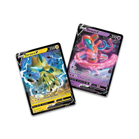 Pokémon TCG: V Battle Deck Zeraora Vs. Deoxys ENG
