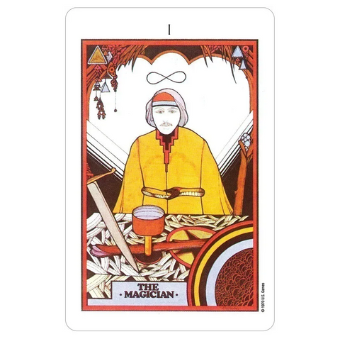Aquarian Tarot Deck in Tin by David Palladini 78 Cards US Games