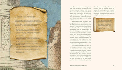 Occult Guide to the Tarot Deluxe Illustrated Book by Rockpool