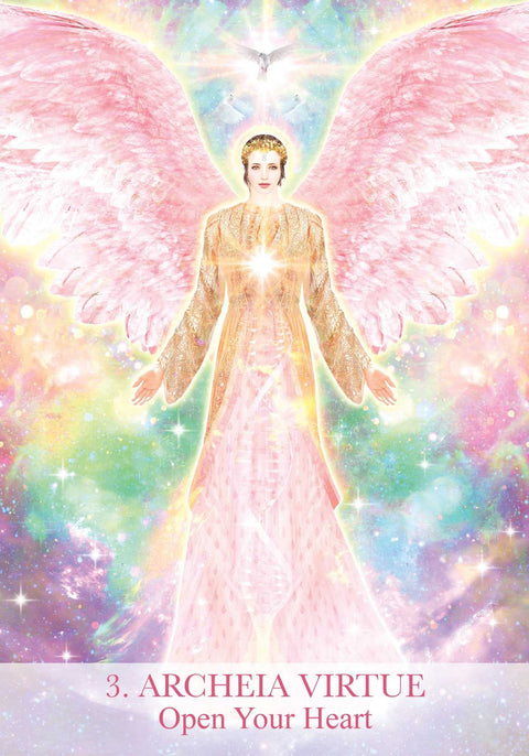 Female Archangels Oracle Cards Deck & Guidebook by Calista Findhorn