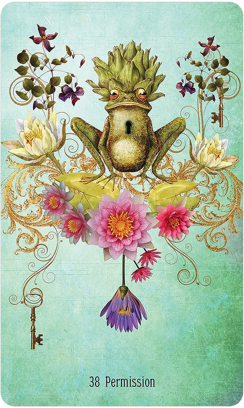 Unlocking The Secret Garden Oracle Crads Deck & Guidebook