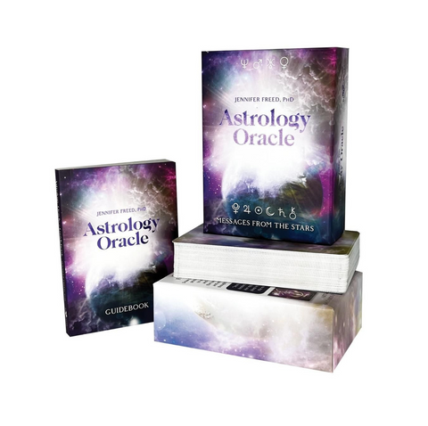 Astrology Oracle Cards Deck And Guidebook Blue Angel Messages From The Stars