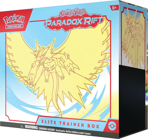 Pokemon TCG Paradox Rift Roaring Moon Elite Trainer Box Scarlet & Violet