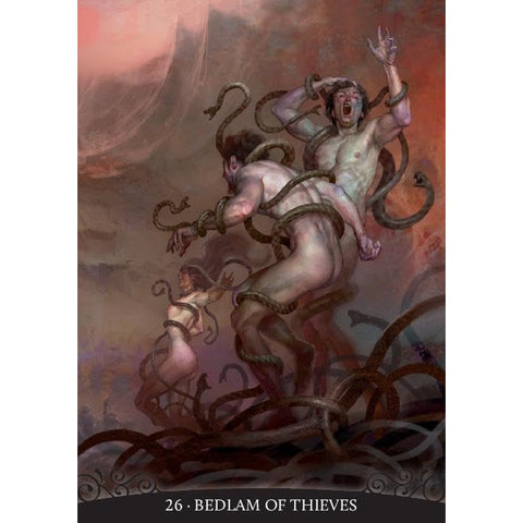 Dante'S Inferno Oracle Cards Deck & Book Barbieri Fantasy Sibyls