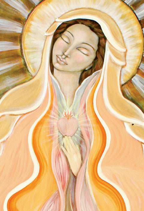 Mother Mary Oracle Pocket 44-Card Oracle Deck by Alana Fairchild