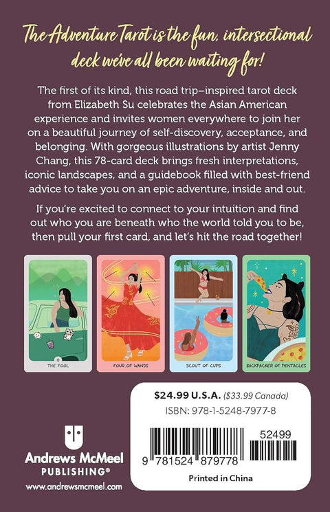 The Adventure Tarot Card Deck & Guidebook Andrews McMeel Publishing