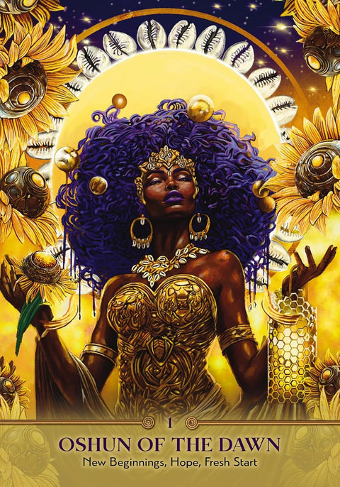 Faces of Oshun Oracle Deck by Hay House 44 Cards & Guidebook