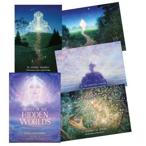 Oracle of the Hidden Worlds 44-Card Deck Cavendish Williams Blue Angel