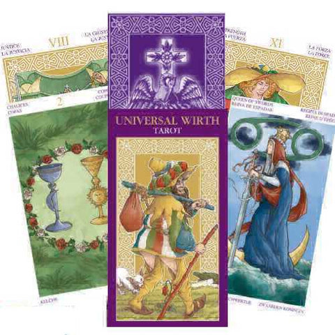 Universal Wirth Tarot Deck Cards Esoteric Fortune Telling Lo Scarabeo NEW
