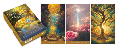 The Path Of Light Oracle Cards Deck And Guidebook