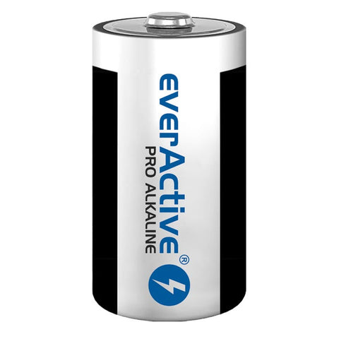 4x EverActive C LR14 1.5V Pro Alkaline Batteries High Performance