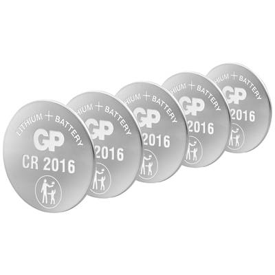 10x GP CR2016 3V Lithium Coin Cell Batteries DL2016 Button Battery