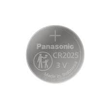 8x Panasonic CR2025 3V Lithium Coin Cell Button Batteries Blister Pack