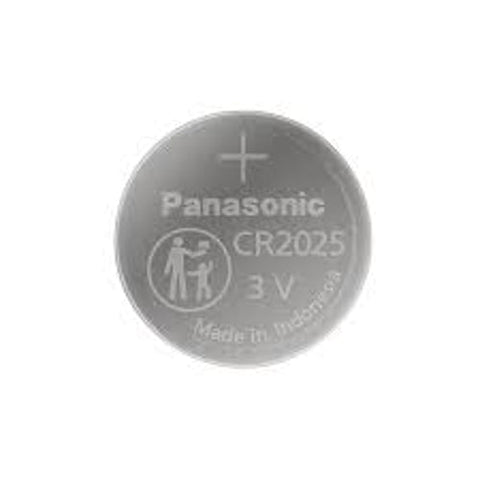 8x Panasonic CR2025 3V Lithium Coin Cell Button Batteries Blister Pack