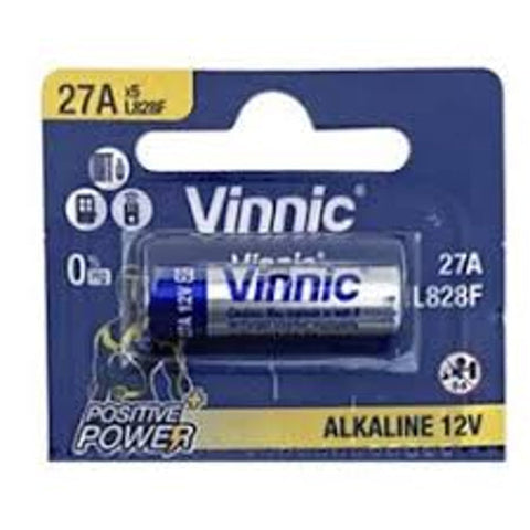 80x Vinnic A27 27A 12V Alkaline Batteries EL812 L828 GP27A Bulk Pack
