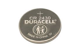 2x Duracell CR2430 3V Lithium Coin Cell Batteries DL2430 ECR2430